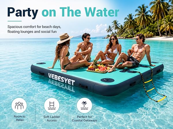 inflatable dock