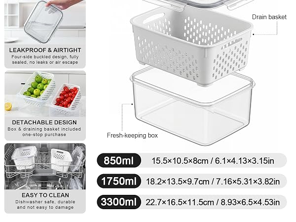 fruit containers for fridge