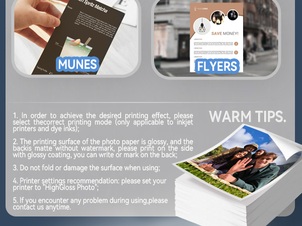 Thin Gloosy Photo Paper