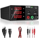 NICE-POWER DC Power Supply Variable, 0-30V 0-20A 600W High Power Bench Power Supply with Encoder ...