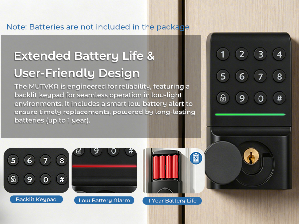 Extended Battery Life &amp;amp; User-Friendly Design