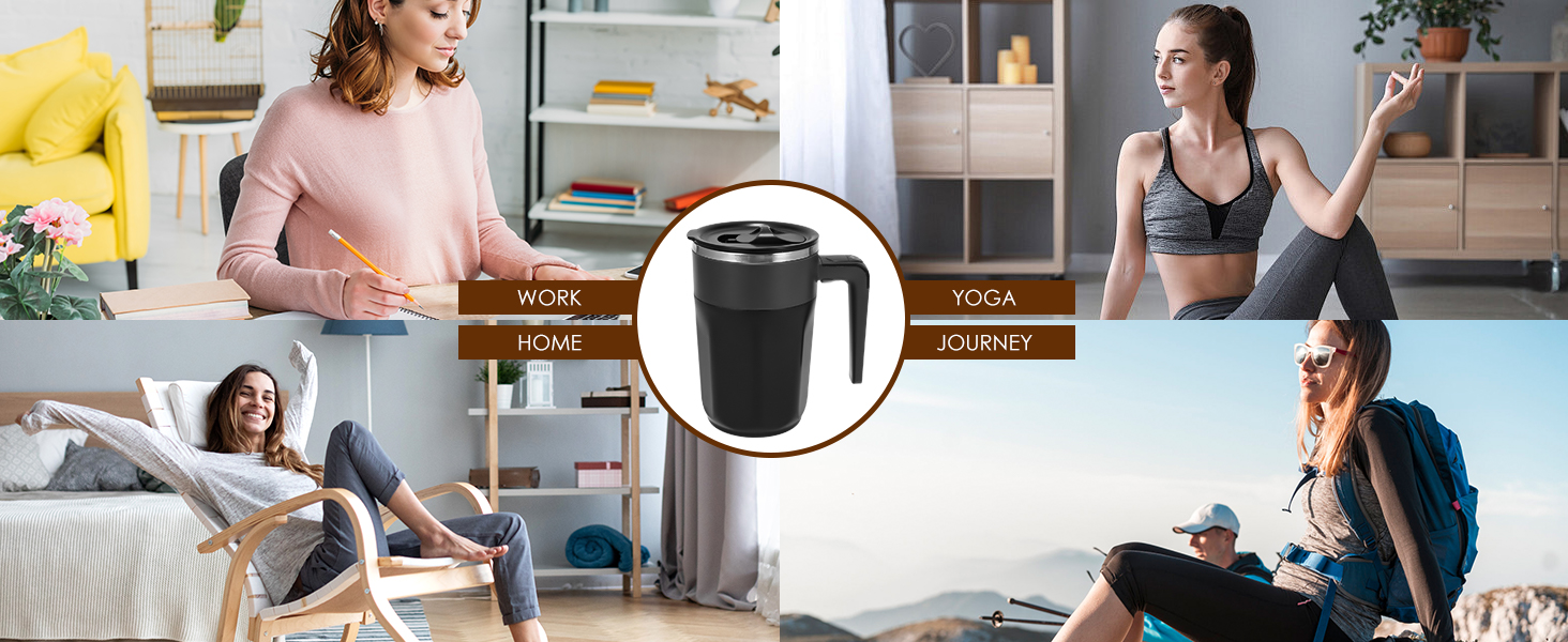 self strring coffee mug