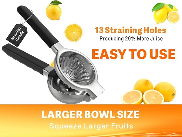 stainless steel orange fruit squeeze juicers lemonade squeezers juicing fold flat versatile