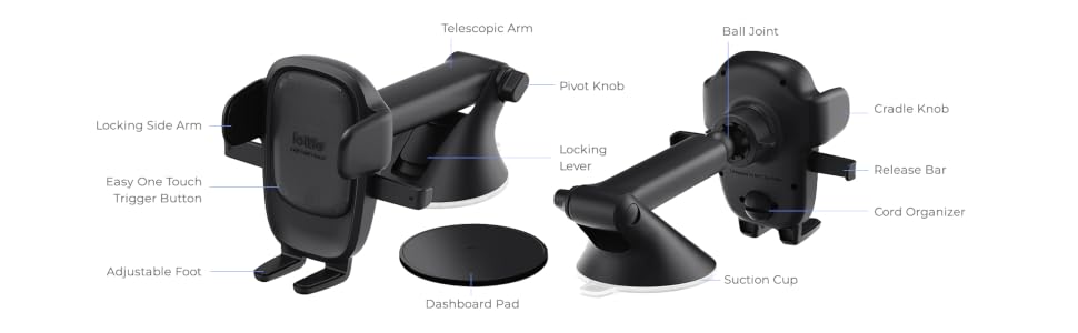 cell phone holder for car phone holder car mount phone stand for car dashboard phone holder
