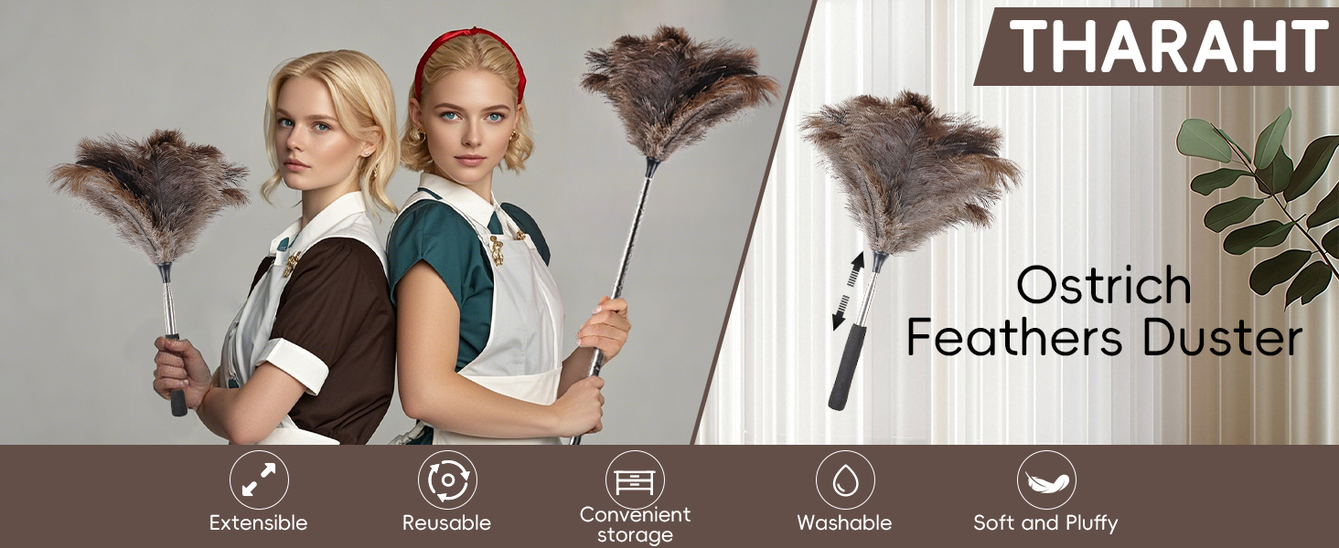 ostrich feather duster