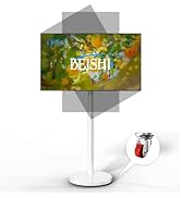 BEISHI Small Mobile TV Stand for Most 10-48 Inches TV,Rolling TV Cart with Height Adjustable,±10°...