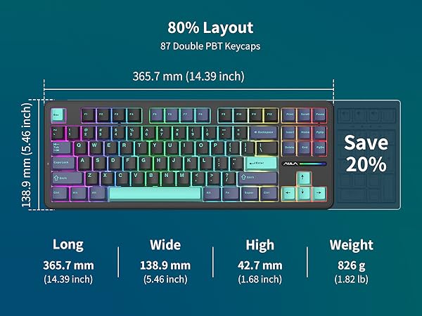 Gaming keyboard