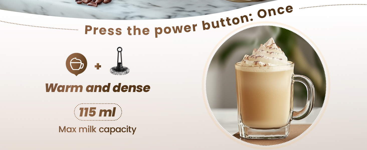 Electric Milk Frother and Steamer