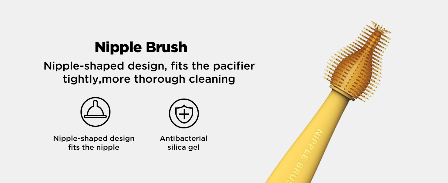travel bottle brush set