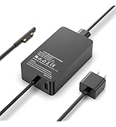 127W Surface Book Charger Replacement for Microsoft Surface Book 3 2 1, Surface Pro 10 9, 8, 7+, ...