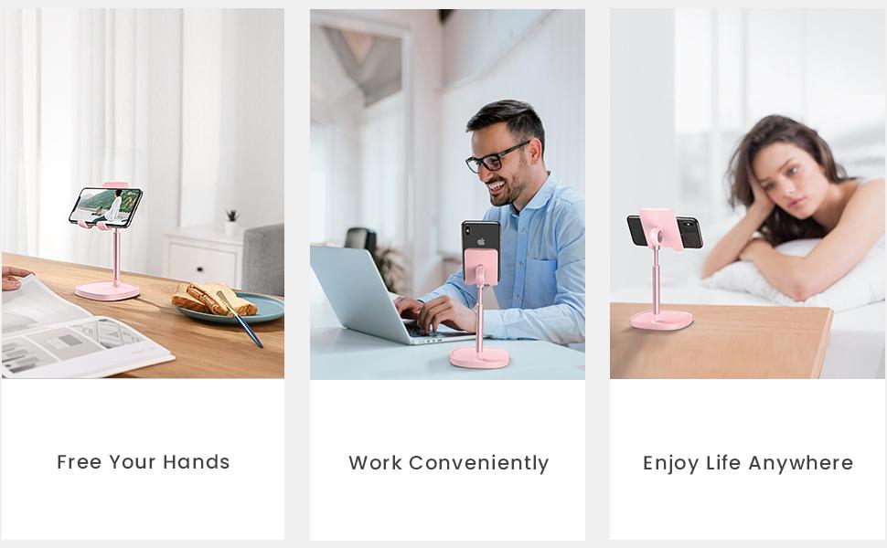 desk phone stand