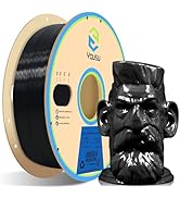 YOUSU Black PVB Filament 1.75 mm for 3D Printer &amp; 3D Pen 1 kg (2.2 lbs), Print As Easy as PLA Fil...