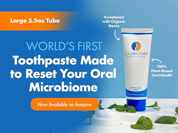 Plant-Based Toothpaste, SLS-Free Toothpaste, Gluten Free Oral Care