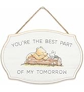 Disney Winnie the Pooh You're the Best Part Hanging Wood Wall Decor - Adorable Winnie the Pooh Si...