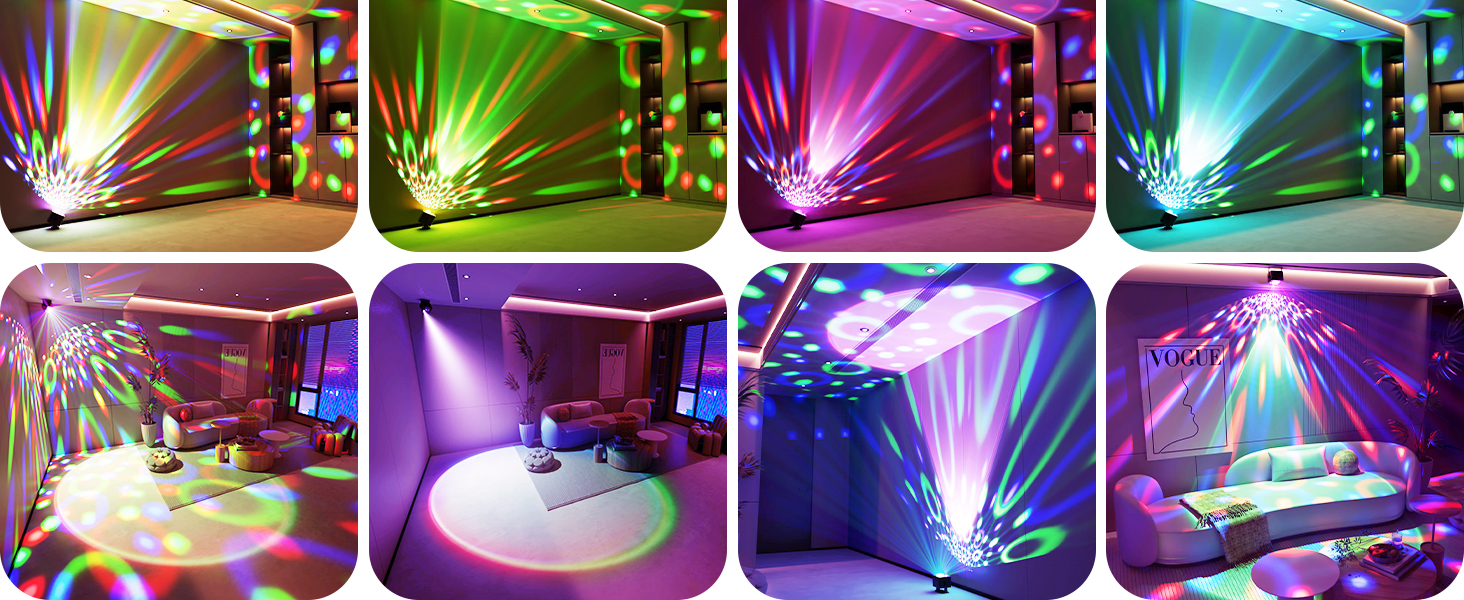 Sunset Lamp Disco Party Lights