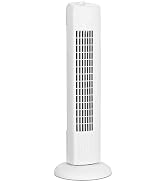 ARLIME Tower Fan, 28 Inch Oscillating Fan with 3 Adjustable Speed, 3 Wind Mode, Quiet Household T...