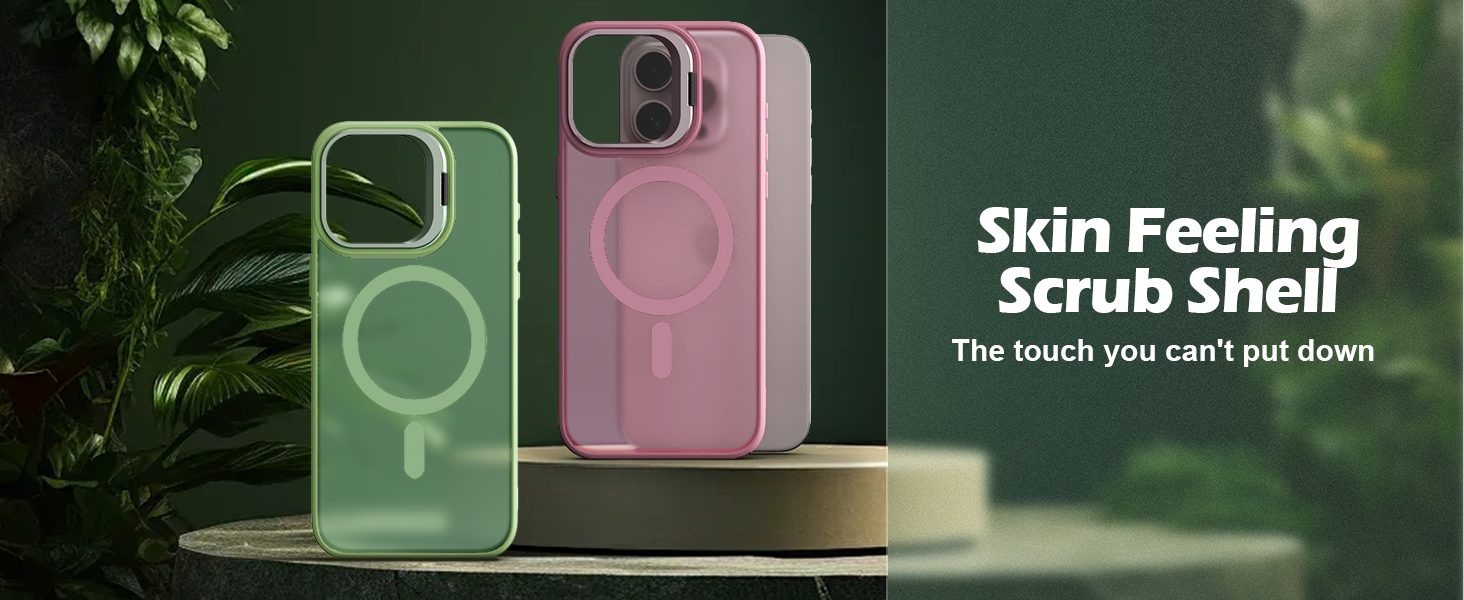 iPhone 15 Pro Max Case with Screen Protector &amp;amp; Camera Lens Protector,Compatible with MagSafe