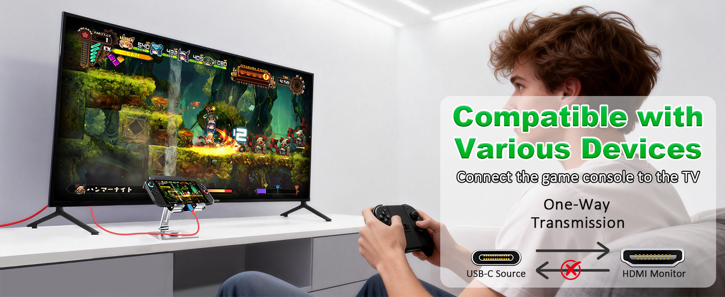 Widely Compatible with USB C 3.2 Devices