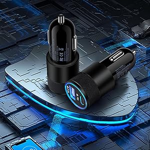 Dual port car charger
