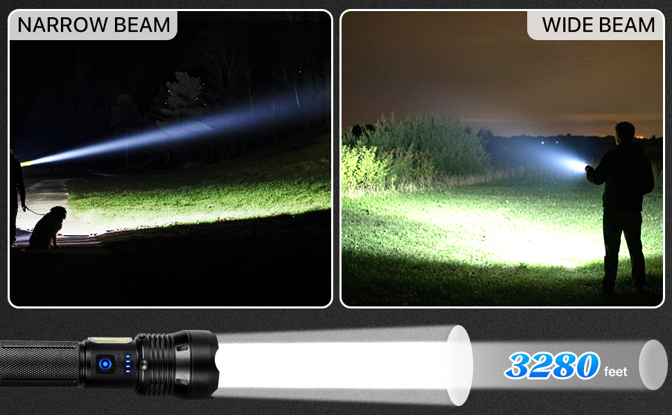 rechargeable flashlights high lumens