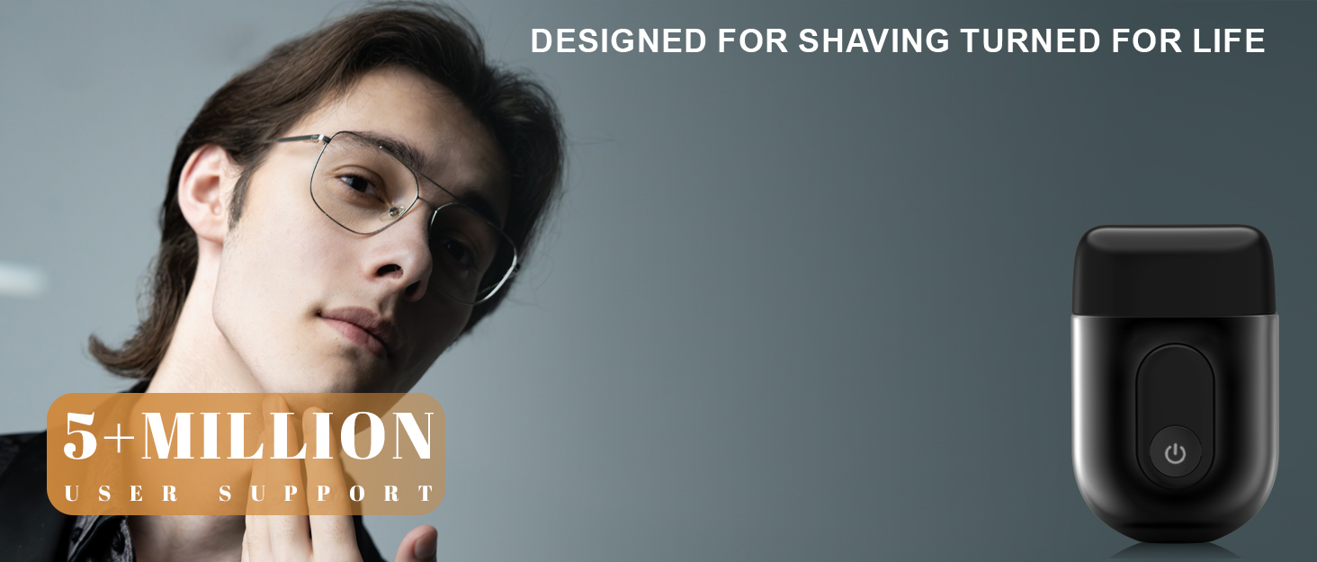 Foil shaver for men
