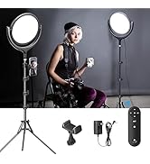 Newest Ring Light with Stand Tripod, Video Lighting for Video Recording 10