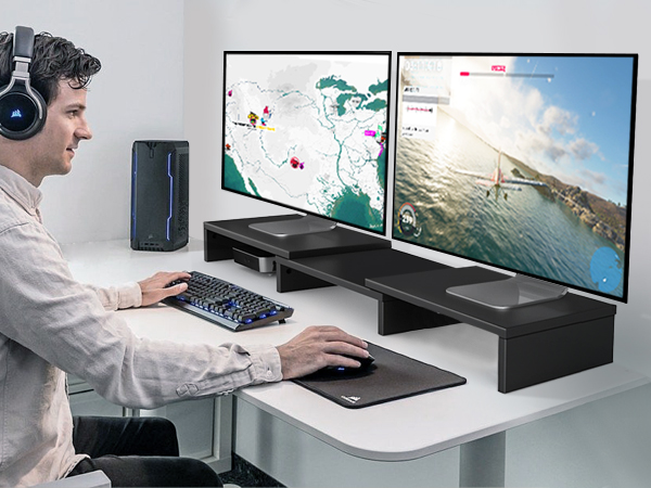 computer riser for monitor