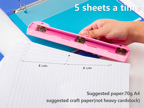 3 hole puncher
