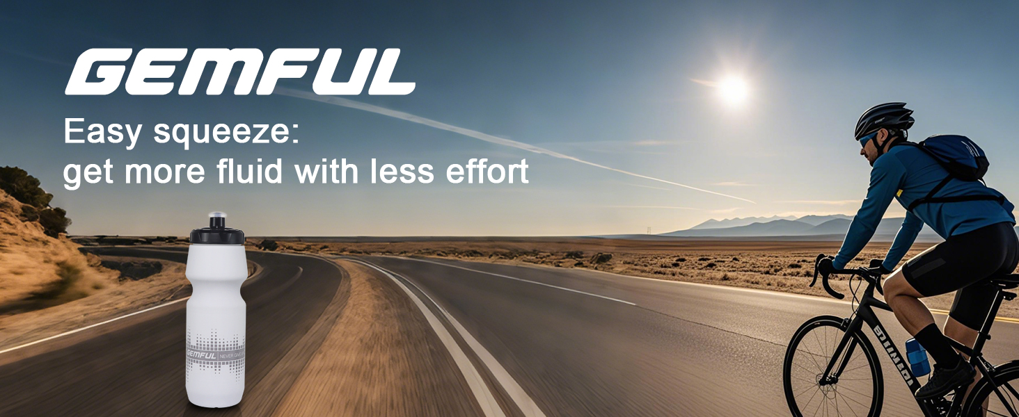 squeeze water bottle