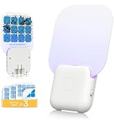 Cozlite Fruit Fly Traps for Indoors (1 Device+3 Refills), Upgraded Flying Insect Trap, Gnat Traps...
