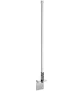 Proxicast 10 dBi High Gain 4G / LTE, 5G Wideband Fixed Mount Fiberglass Outdoor Omnidirectional A...