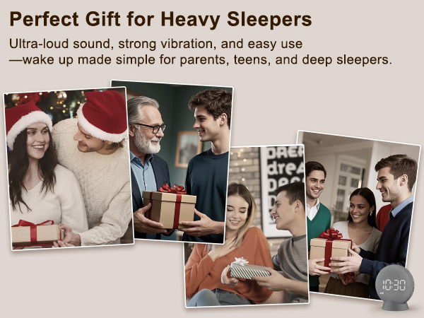 vibrating alarm clock for heavy sleepers