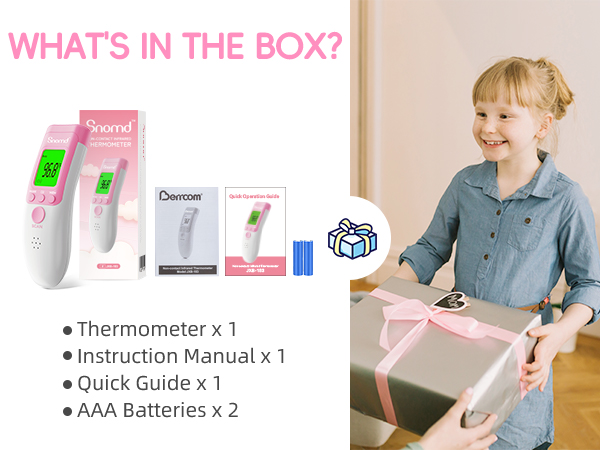 3 in 1 Medical Thermometer for Baby and Adults