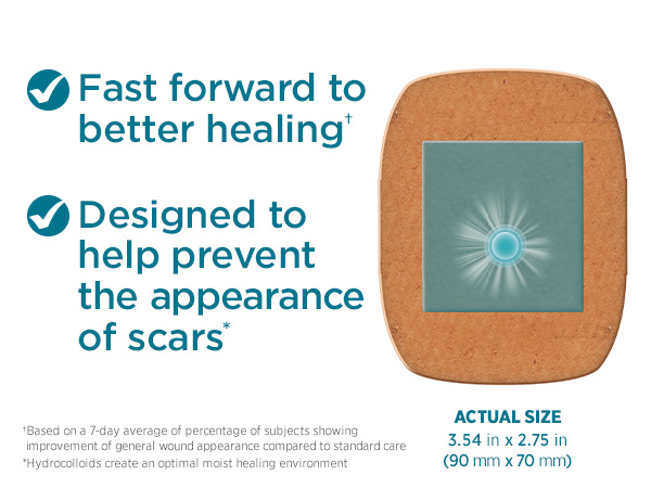 Designed to balance hydration to help heal damaged skin &amp; prevent the appearance of scars