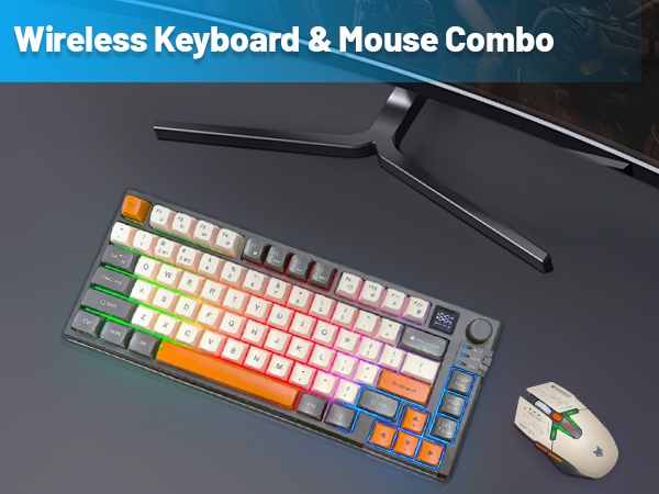 Wireless Keyboard & Mouse Combo