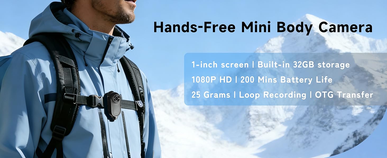 mini body camera