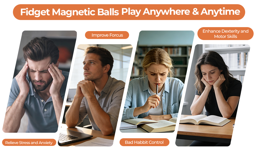 magnetic fidget balls