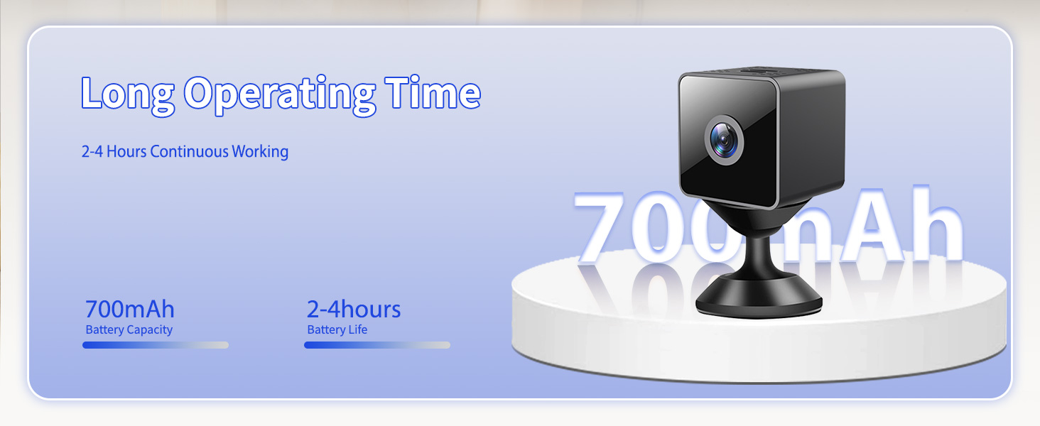 4K Mini Indoor Wireless Micro Camera