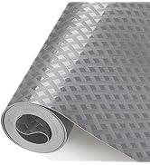 Refragerator Liner, Waterproof Shelf and Drawer Liners for Kitchen Cabinet, Bathroom Under Sink M...