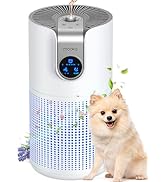 Air Purifiers for Home Large Room Up to 1500ft² with Aromatherapy, MOOKA HEPA Air Purifier for Be...
