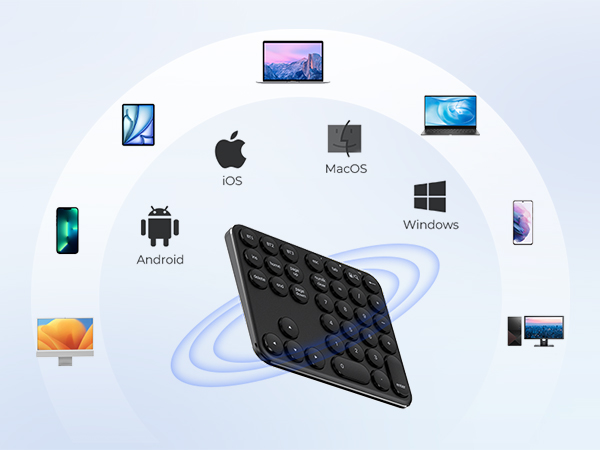 bluetooth number pad