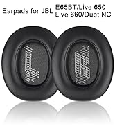 Replacement Ear Pads for JBL E65 (E65BT E65BTNC)/Live 650 (650NC 650BTNC)/Live 660 (660NC 660BTNC...