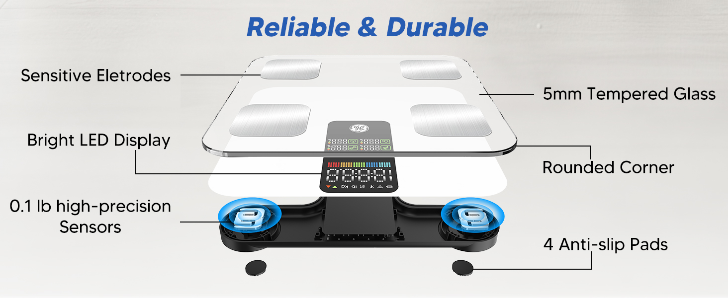 ge smart scale for body weight