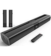 RIOWOIS Sound Bar for Smart TV, 2 in 1 Detachable Home Audio Soundbar Speaker,20” Sound Bar with ...