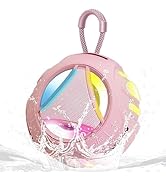 Portable Bluetooth Speaker, IPX7 Waterproof Rating, Multicolor RGB Lighting, 25-Hour Playback Dur...