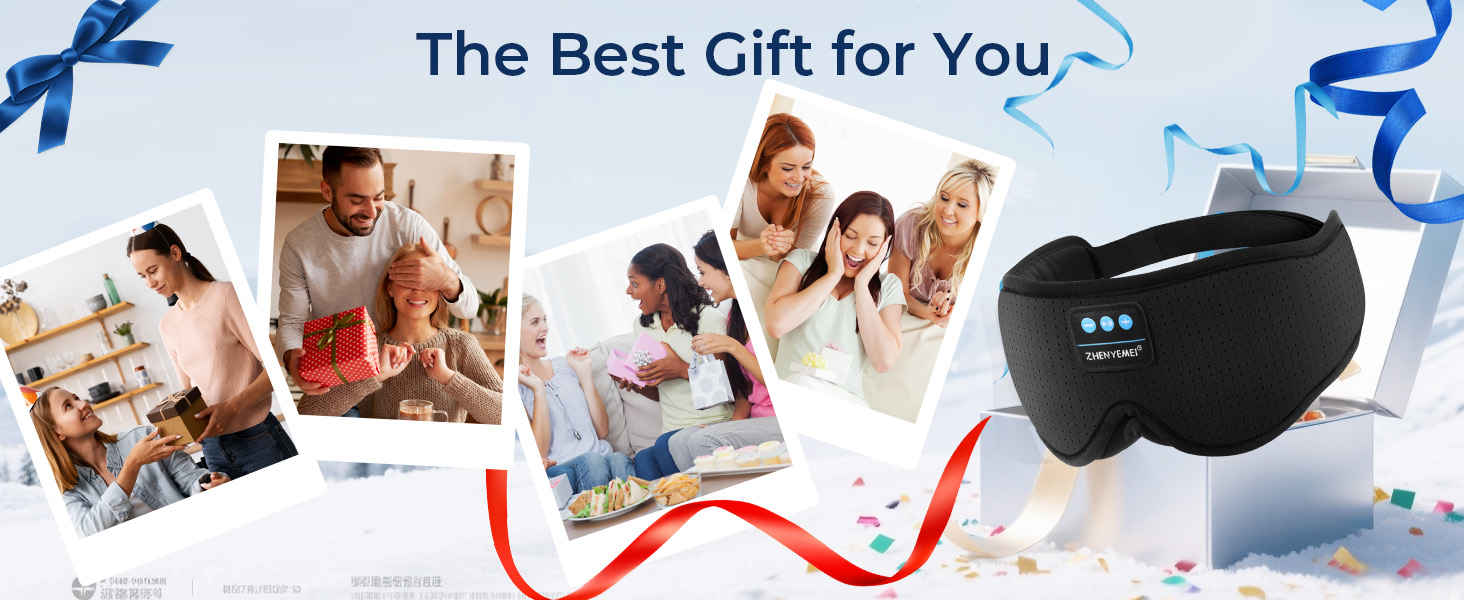 Bluetooth Sleep Eye Mask for Smart Relaxation