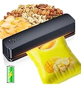 FEPPO Bag Sealer, 3000mAh Rechargeable Mini Bag Sealer with 6.2