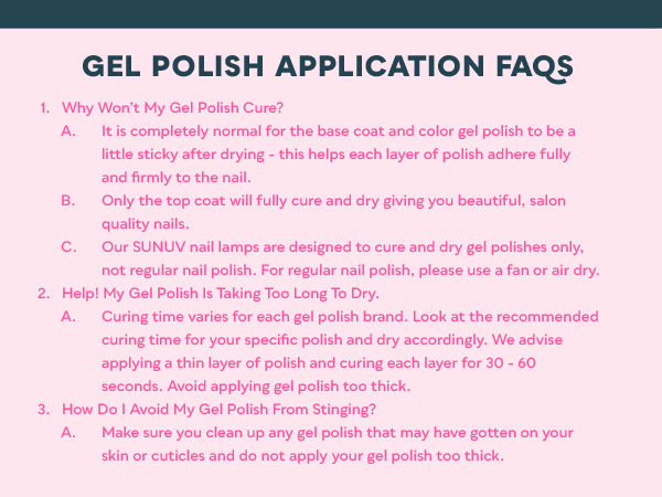 GEL POLISH APPLICATION