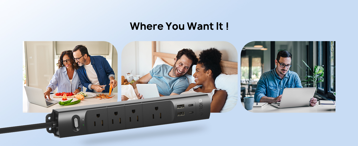 TROND Wall Mount Surge Protector