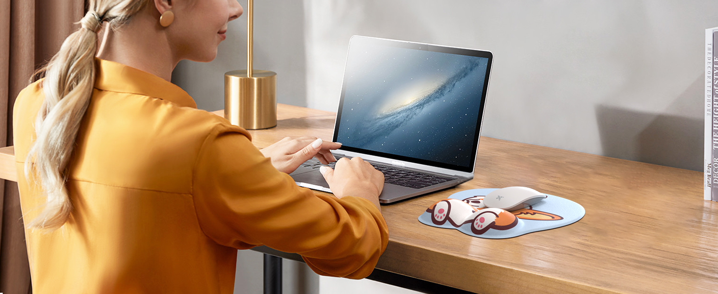 cute animal mousepad cute mouse pad with wrist support mouse pad dog 3d mouse pad funny wrist rest 